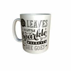"She Leaves a Little Sparkle" Mug